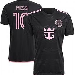 Inter Miami Black Football Team Half Sleeve Jersey Messi 2025 for Mens-image-84