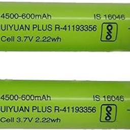 KP Original 2 PEC Buttontop AA - 600mAh 3.7v Reachargeble Battery for Trimmer, Toys, Remote, Robotics, Walkman, Cordless Phone etc (Pack of 2) Green-12
