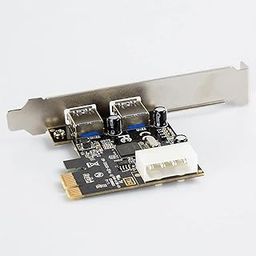 Madhabi PCIe USB 3.0 Card - 2-Port SuperSpeed Expansion Adapter for Desktop PC - High-Speed Internal PCIe Interface - Windows 11/10/8/7 Compatible-image-61