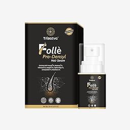 Trisatva Folle Pro-Densyl Hair Growth Serum for Hair Thickening & Hair Loss Prevention | Redensyl, Procapil, Anagain & Edelweiss Extract in Professional Dermatological Formula | Men & Women, 30mL-image-30