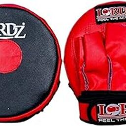Lordz Genuine Leather Focus Pad Curved for Boxing & Martial Arts Punch Pad Men, Women, Children (Standard Size)-32