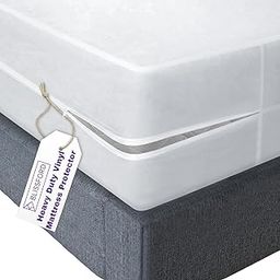 Vinyl Mattress Cover with Zipper (6 gauge), King, 9" Deep-image-56