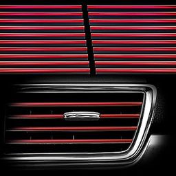 Hadwoer 20Pcs Car Auto Air Conditioner Vent Outlet Trim Strip, DIY Decoration Chrome PVC Car Interior Moulding Trim Strip Line for All Straight Air Vent Outlet (Red)-21