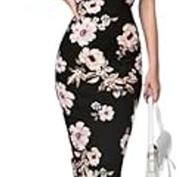 Attire Empire Women Bodycon Printed Multicolor Floral | Cheetah | Polka Dot Midi Dresses-image-27