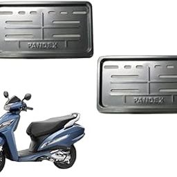 Xder Matel Number Plate Frame for Activa (Set of 2) (Black)-image-74
