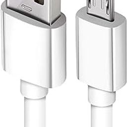 Charging & Data USB Cable for Realme 3 Pro Original USB Cable | Micro USB Data Cable | Sync Quick Fast Charging Cable | Charger Cable | Android V8 Cable (3 Amp, 1 Meter, White)-10