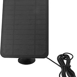 4W 5V Solar Panel Outdoor Solar Charger with 360 Degree Adjustable Bracket IP65 Waterproof for Blink Security Camera (Black) Blink Camera Solar Panel Solar Panel for Blink Camera Outdoor-7