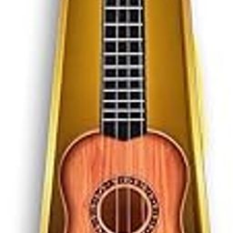 Guitar Toy 4 Strings Acoustic Music for Kids, Educational Beginners Instrument, Learning Musical Sound Toy, Brown, 6+ Years, 17" (Pack of 1)-image-63