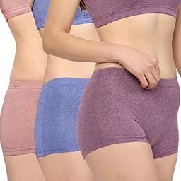 Cotton Under Dress Shorts for Women Trendy Designs Comfortable Shorts for Girl Stylish and Lightweight Shorts for Everyday Wear (Blue-Voilet)-picture-47