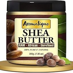 Aromatique African Shea Butter Raw Unrefined Ivory For Face Skin and Body.Intensive Moisturizer 200Gms-38