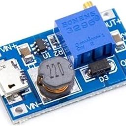 Pro3D MT3608 XY-016 DC-DC Step Up 2A 5V/9V/12V/28V Power Module with Micro USB-23