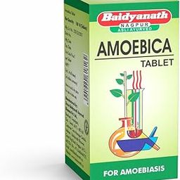 Baidyanath Amoebica I Ayurvedic Diarrhea Medicine I 740 g Pack of 1-100 Tab-image-53