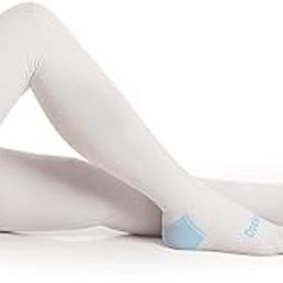 Doc Miller Thigh High Anti Embolism TED Surgical Stockings Compression Socks - Graduated 15-20mmHg Support Hose for Women Men-30