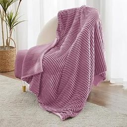 BSB HOME Pencil Pattern Flannel Fleece Sherpa Blanket – 220 x 230 cm, Soft, Plush, Fluffy Season/AC and Mild Winter Reversible Blanket - Double Bed (Color- Pink, Weight - 2.2 kg)-image-18