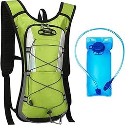 CALANDIS™ Hydration Backpack with 2L Hydration Bladder for Biking Backpacking Climbing Green | Hydration Packs | Hiking Backpacks | & Hiking | Outdoor Sports-image-74