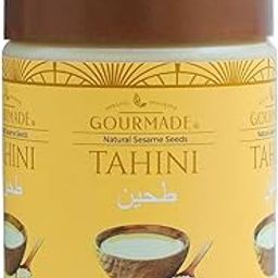 Gourmade Soulful Snacking White Sesame Tahini Tahina Paste Sauce|Sesame Seeds Tahina For Hummus, 300Gm|Tahina Sesame Paste|Dips Sauce Salad Dressing|Mezze Platter|Tahina Sesame Creamy Paste-image-47