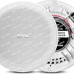 DULCET DC-CS6F-PS 6.5 inch 10W Full Range 8 Ohms Frameless Passive Ceiling Speaker That Connects to Active Bluetooth Ceiling Speaker (Active Bluetooth Speaker to be Purchased Separately)-15