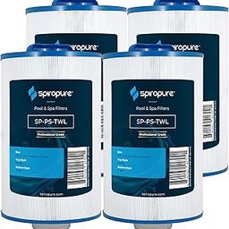 SpiroPure Replacement for Pleatco PMA40L-F2M Master Spa Twilight X268543 X268365 Unicel 6CH-402 Filbur FC-0317 Hot Tub Spa Pool Replacement Cartridge (Pack of 4)-image-25