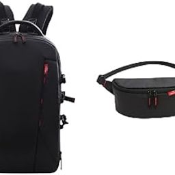Kamron Tough BP Max Camera Backpack With Laptop Compartment For Dslr Camera Lenses Gimbal Case And Other Accessories (Black)-image-84