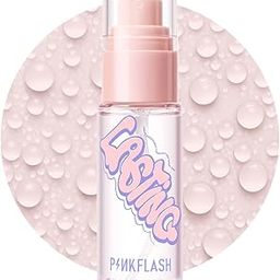 Pinkflash Double Fixing Setting Spray-SP01 for women, Ultra fine mist, Natural & safe ingredients, moisturizing, hydrating with soothing properties, Long-lasting, 40ml-image-65