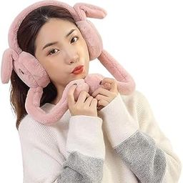 H-STYLE STORE Winter Wear Earmuffs | Soft Faux Fur Plush | Cute Headphones | Ear Warmer Earcover | Windproof Woolen Warm | Ear Muff for Kids to Adults (Free Size, Multicolor)-image-69