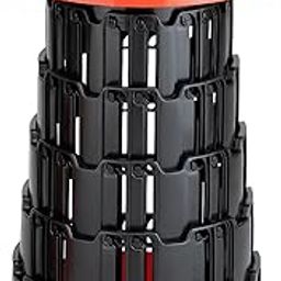 RATAVA Folding Outdoor Portable Stool, Lightweight Heavy Duty Camping Fishing Hiking Picnic Garden BBQ Stool Mountaineering House-Using Recreation Easy to Carry, Heavy Material (Red, 1pc)-picture-25