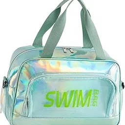 velura Beach Bag Travel Tote with Zipper Swim Tote for Gym Holiday Swimming Storage Green|1 Swim Tote|Women's Handbags & Bags| Womens Handbags & Bags|Clothing, Shoes & Accessories-picture-32