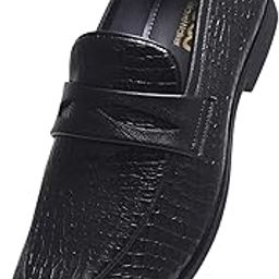 WW-Flow Men Faux Leather Slip-On Loafers-image-26