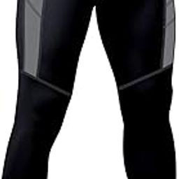 Gym Tights Men's Nylon Compression Pants Men's Training Yoga Pants Unisex Athletic Fit Leggings-image-35