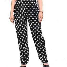 Women's Straight-Fit Cotton Track Pants with Stripes | Deep Pockets | Cozy Lounge & Sleepwear-picture-36