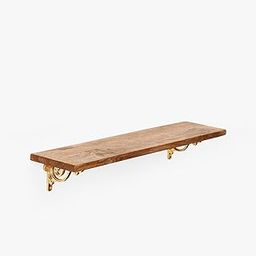 CASADECOR Regal Wood Wall Rack Decorative Organizer | Storage Rack for Living Room & Bedroom Display Rack for Storage-image-97