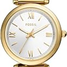 Women Carlie Gold Quartz Stainless Steel Analogue Watch Es5329, Dial-Color:White-image-28