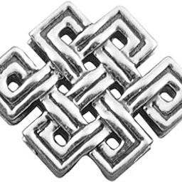 925 Sterling Silver Eternity Knot Story Bead, Fits in Bracelet for Men and Women-image-58