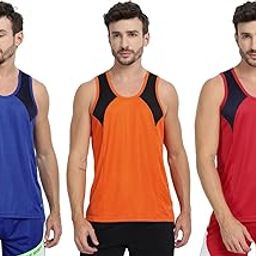 Men's Polyester Round Neck Vest (Pack of 3)-image-90