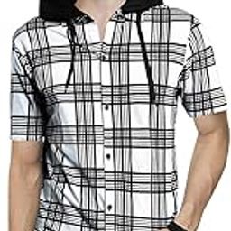 Men's Checkered Regular Fit T-Shirt-image-12