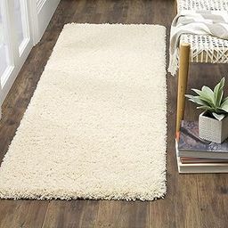 THE RUG STUDIO Shaggy Diamond Pattern Runner Rug – Soft & Cozy Carpet for Hall, Entryway for Carpet for Living Room.2x5 ft (60x150CM)-image-23