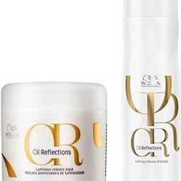 Wella Professionals Oil Reflections Luminous Reveal Shampoo 250 ml and Reebost Mask 150ml duo-image-90