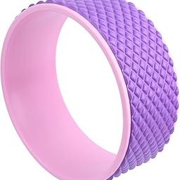 Yoga Wheel, Fitness Supplies Yoga Equipment, for Yoga Enthusiast Body Strength Training Fitness Exercise Sports(Purple)-image-9