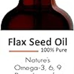 Flaxseed Oil Cold Pressed | Omega 3 6 9 | Carrier Flax Seed Oil Pure & Undiluted for Hair Care, Nails & Skin | Pack of 1 | 30 ml Vegetarian Oil-15