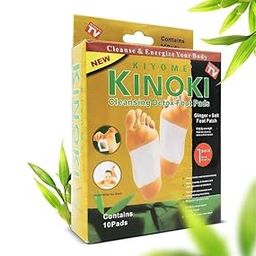 Kiyome Kinoki Cleansing Detox Foot Patches 10 Adhesive Pads Kit Natural Unwanted Toxins - Foot Protector Removes Toxins from Body Pack of (1)-image-34