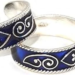Sterling Silver Toe Ring for Women | 1 Pair | With Certificate Of Authenticity and 925 Stamp-image-96