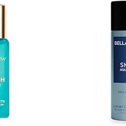 Bella Vita Luxury FRESH Unisex Eau De Toilette SKAI AQUATIC No Gas Deodorant Body Parfum for Men with Bergamot Pineapple Lavender, 150 Millilitres-image-94