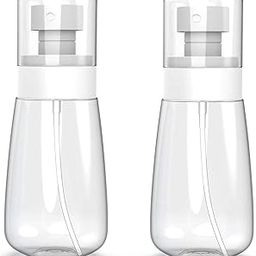 TOSERSPBE Empty Fine Mist Spray Bottle Travel Refillable Perfume Container Small Cosmetic Plastic Bottle for Face Hair Makeup (2 Pack)-56