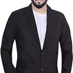Men's Slim Fit Single Breasted Blazer-image-72