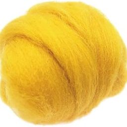 CALANDIS™ 2xHandmade 10g Wool Roving Fibre for Needle Felting Materials Yellow | Roving Wool & Fibers | Spinning & Felting | Needlecrafts & Yarn-picture-21