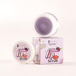Pilgrim Spanish Squalane Lip Scrub (Blueberry) for Women & Men for Smooth Lips | Lip Scrub for Dark Lips | Lip Scrub with Sugar & Shea Butter for gentle exfoliation, hydrated, smooth & soft lips| 8 gm-33
