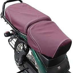 TVS ECO - XL100 Seat Cover for Sweat Free Comfortable Riding| Nylon Thread Stitching for Strength| Bike Riding Accessories|Heat & UV Ray Protection|Enhanced Tear Resistance -Purple-image-6