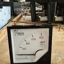 Davitu Electrical Equipments Supplies - 6C4 r/min DC tachometer speed meter 0-1600 rpm r/min panel meter 80 * 80mm - (Color: DC 30V)-11