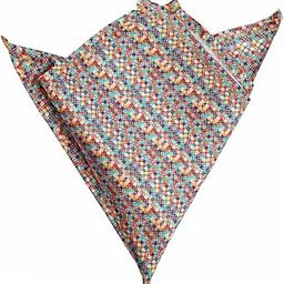 Cross Multi Printed Pocket Square-image-1
