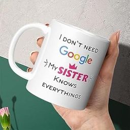 Vaishali PrintCraft Printed Ceramic Coffee Mug for Raksha Bandhan, Bhai Dooj Gift, Sister Brother Special (design-18)-image-18